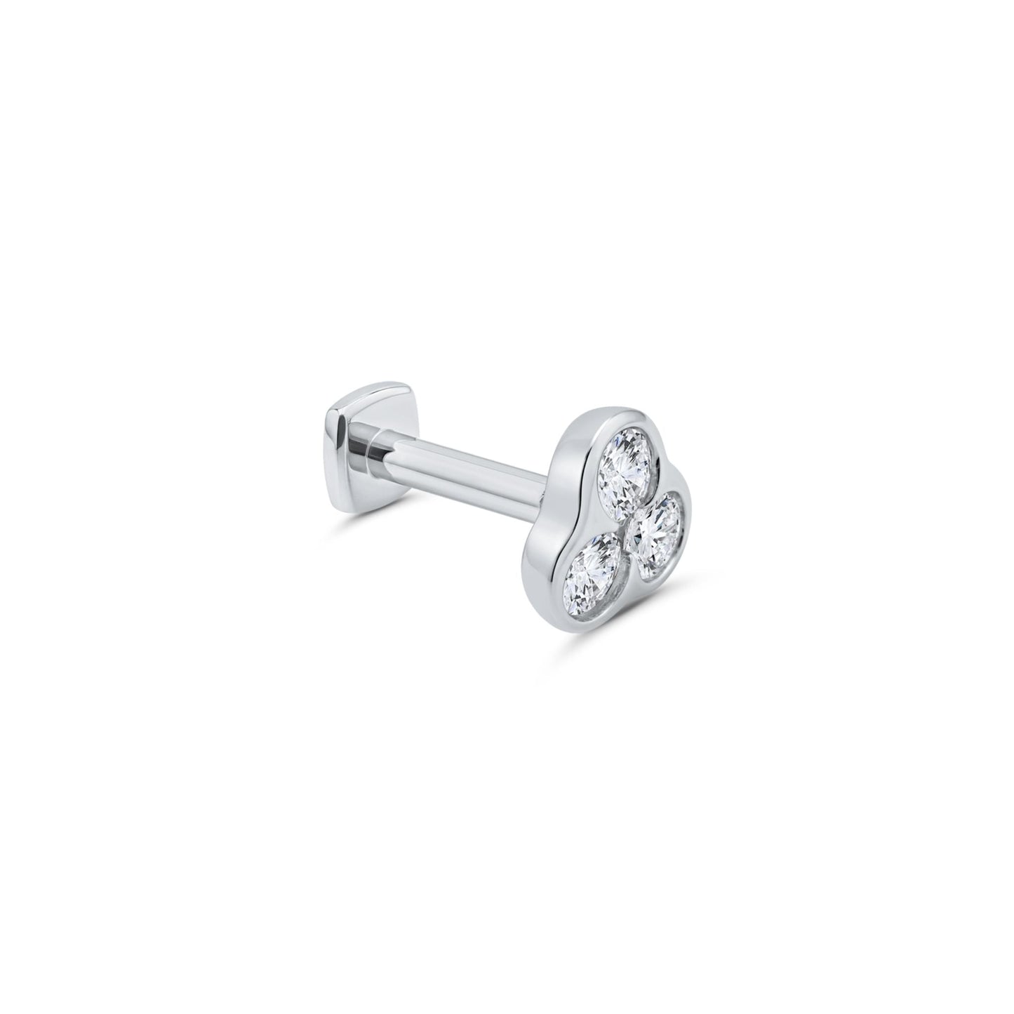 The Starlet Sisters Diamond Flat Back Stud