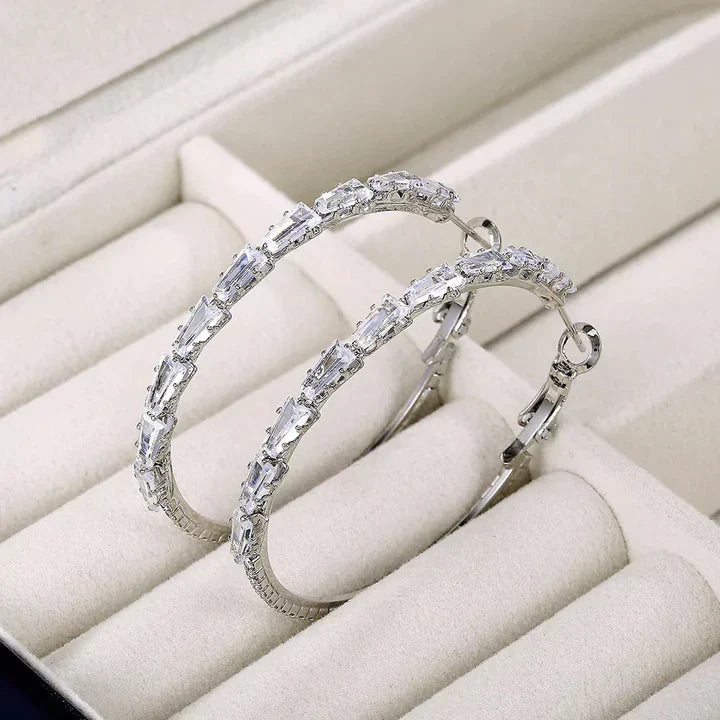 Camilla Vestalia Earrings | White Gold