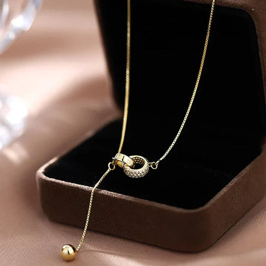 Flavina Aureline Necklace | Gold