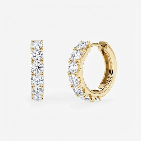 The Jetsetter Lab Diamond Tennis Hoops