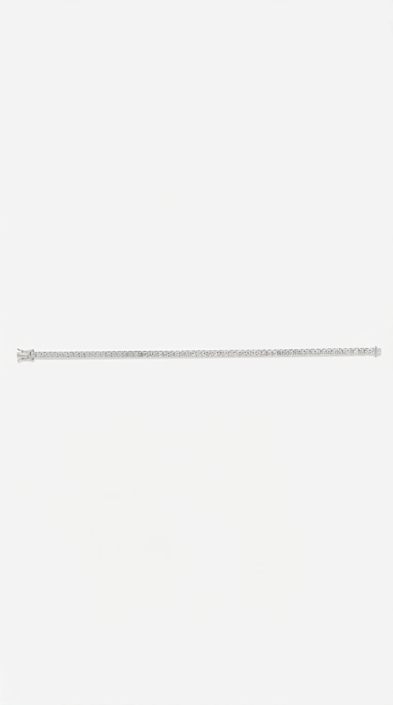 The Jetsetter Lab Diamond Tennis Bracelet