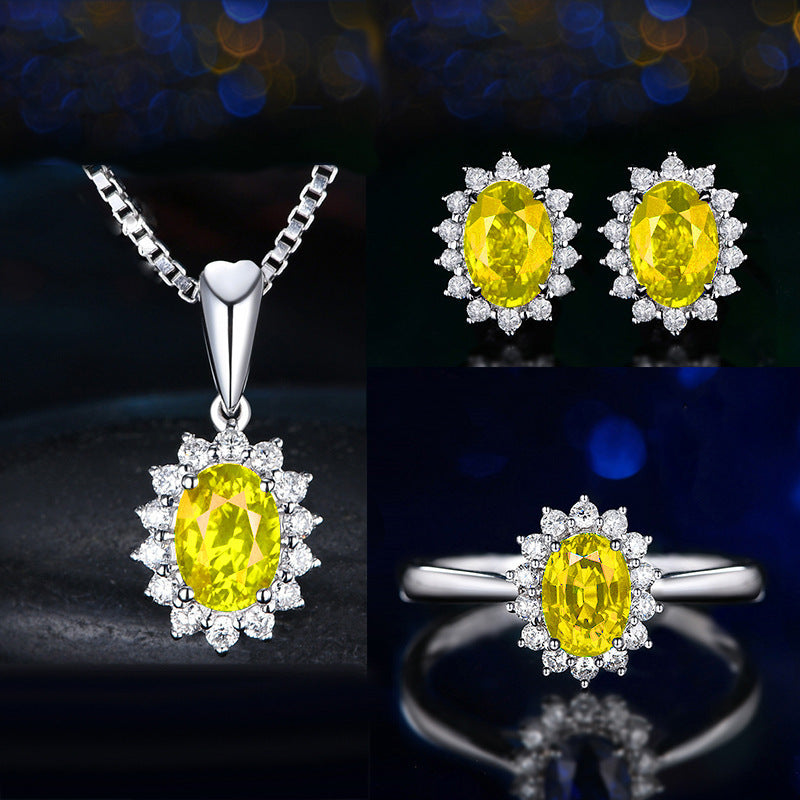 Sophia Fleurane White Set | White Gold