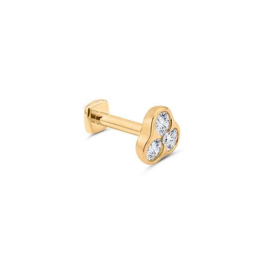 The Starlet Sisters Diamond Flat Back Stud