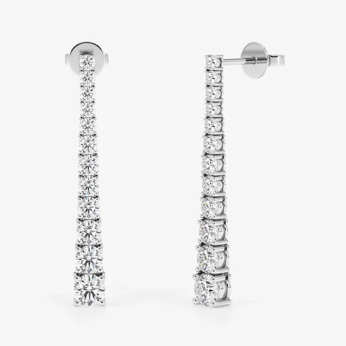 The Jetsetter Lab Diamond Drop Earrings