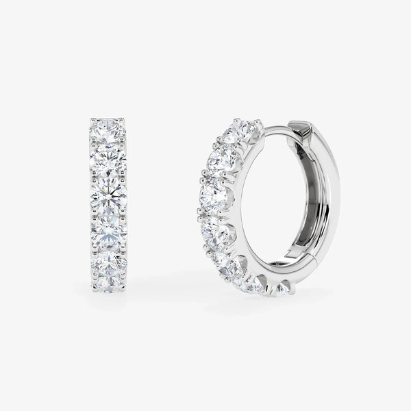 The Jetsetter Lab Diamond Tennis Hoops