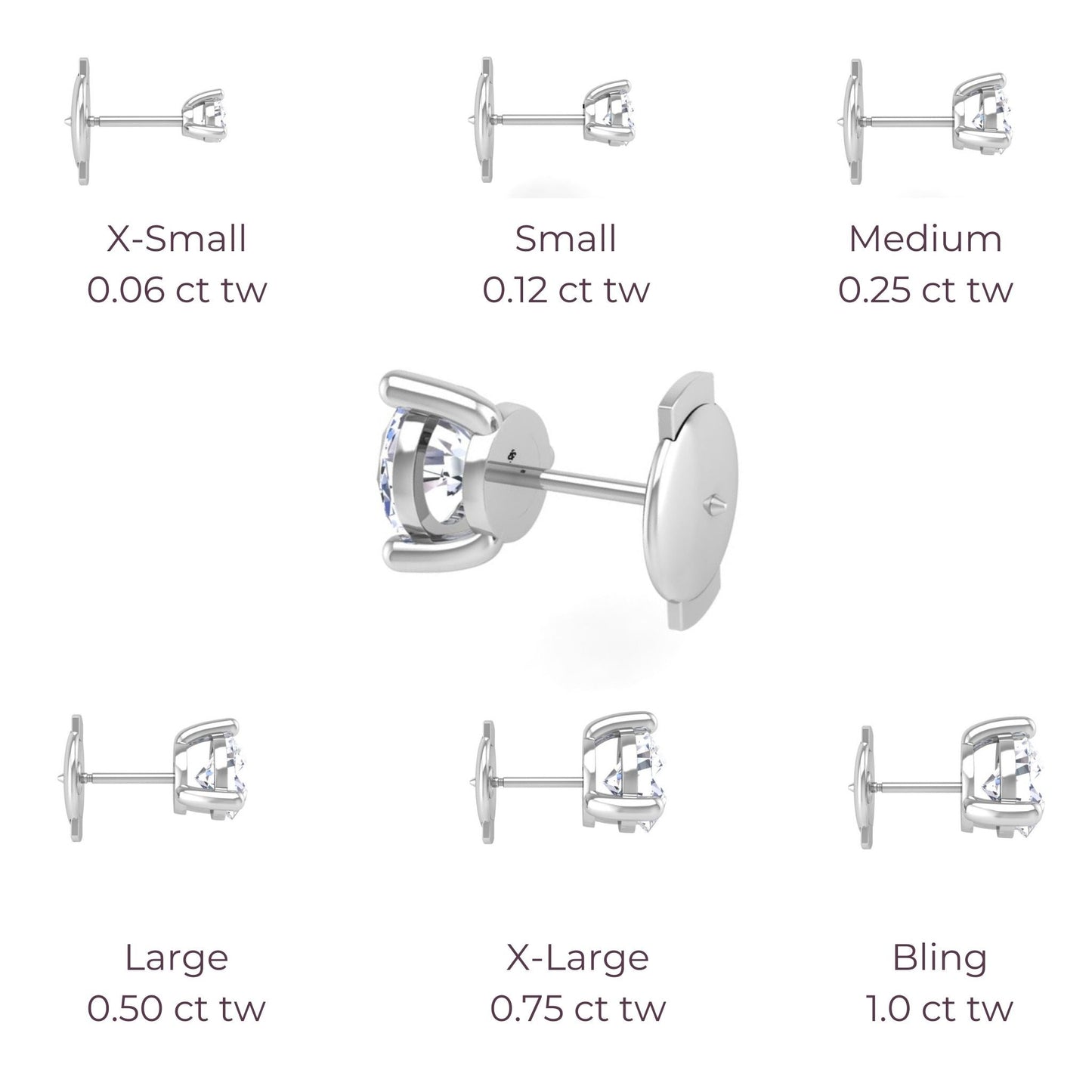 You're-a-Stud Diamond Back-Off Stud